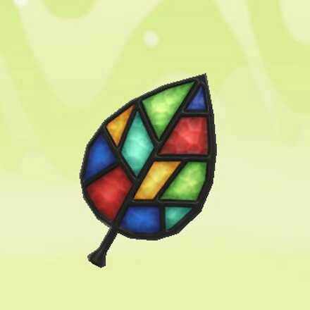 File:Stained-Glass Leaf.png