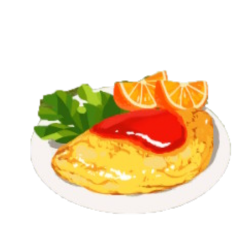 File:Fluffy Omelette Sprite (3).png
