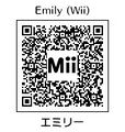 Emily's QR Code for Mii Maker.