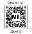 Daisuke's QR Code for Mii Maker.