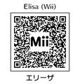 Elisa's QR Code for Mii Maker.