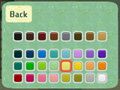 The hair color selection Miitopia and later Mii Makers have