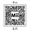 Eva's QR Code for Mii Maker.