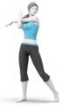 Artwork of the Wii Fit Trainer
