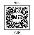 Haru's QR Code for Mii Maker.
