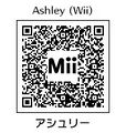 Ashley's QR Code for Mii Maker.